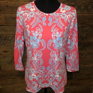 J. McLaughlin designer blouse like new sz L